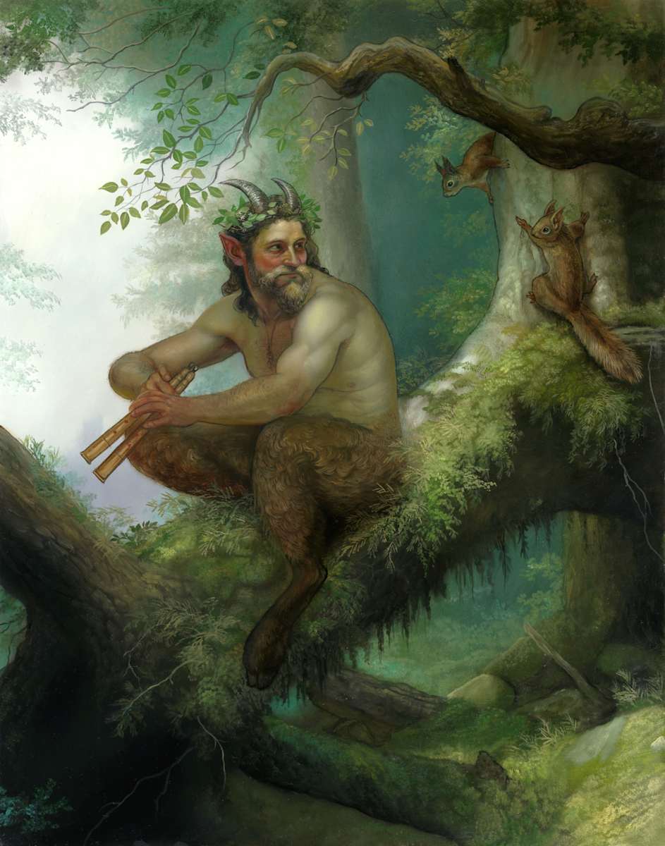 The Satyr by Annie Stegg Gerard, Image 1.