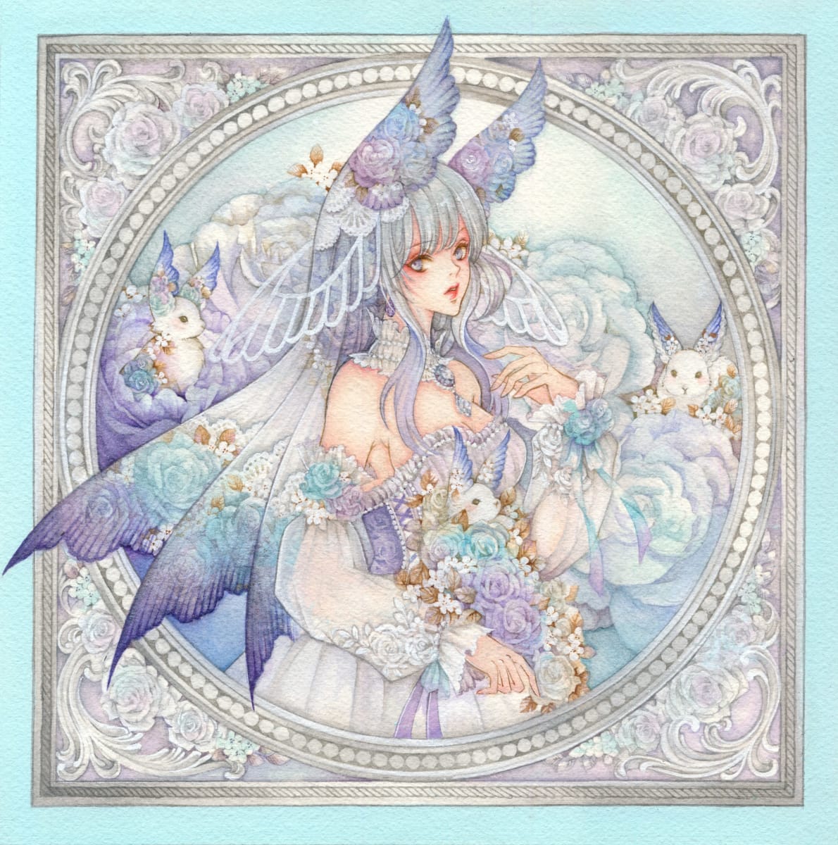 Sky Blue by Laverinne 