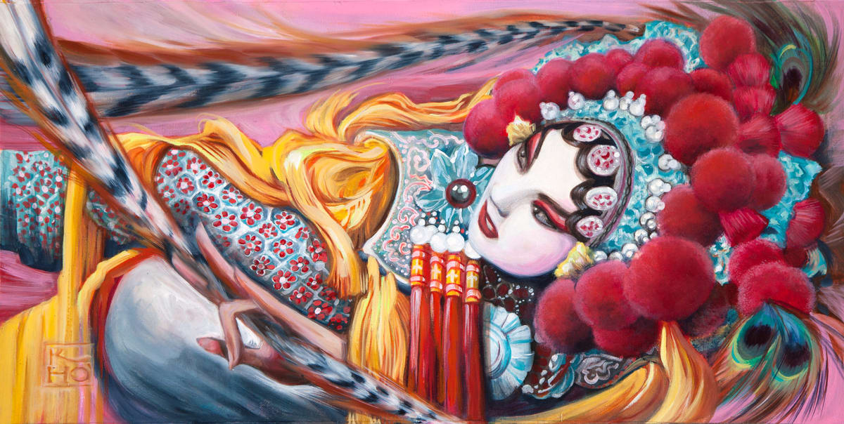 Sun Shangxiang (the Emperor's sister from the Royal Peking Opera) by Kelly Houghton 