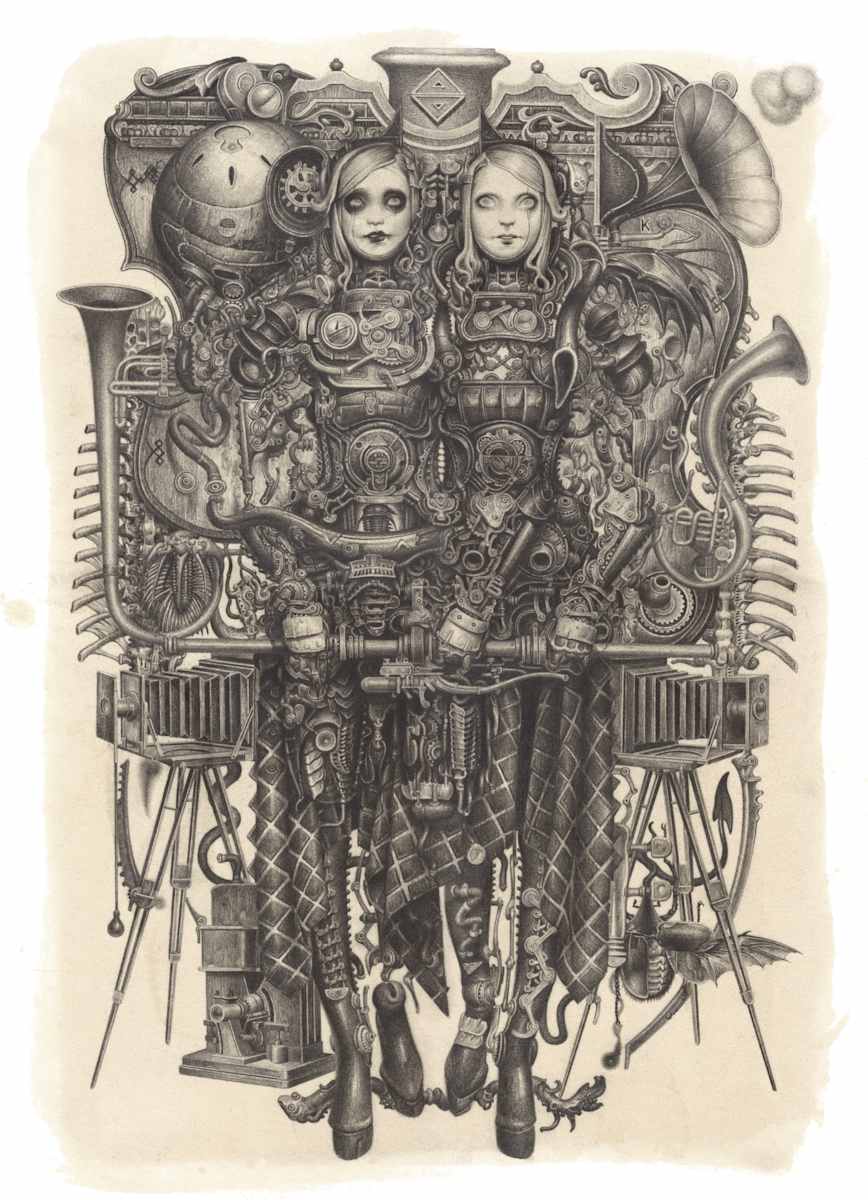 Superposition by KCN 