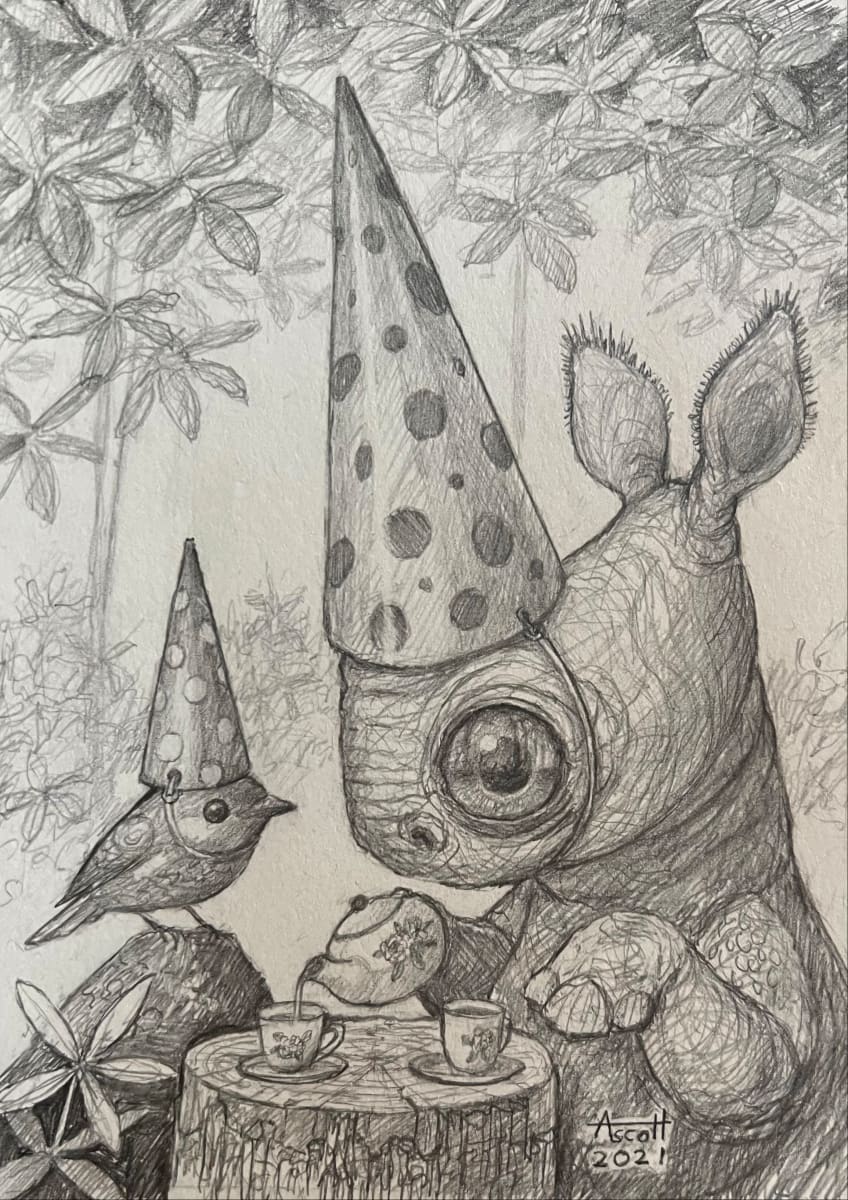 Tea and Party Hats by Thomas Ascott 
