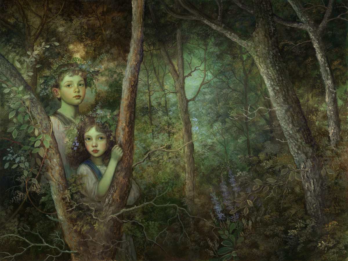 The Green Children by Annie Stegg Gerard 