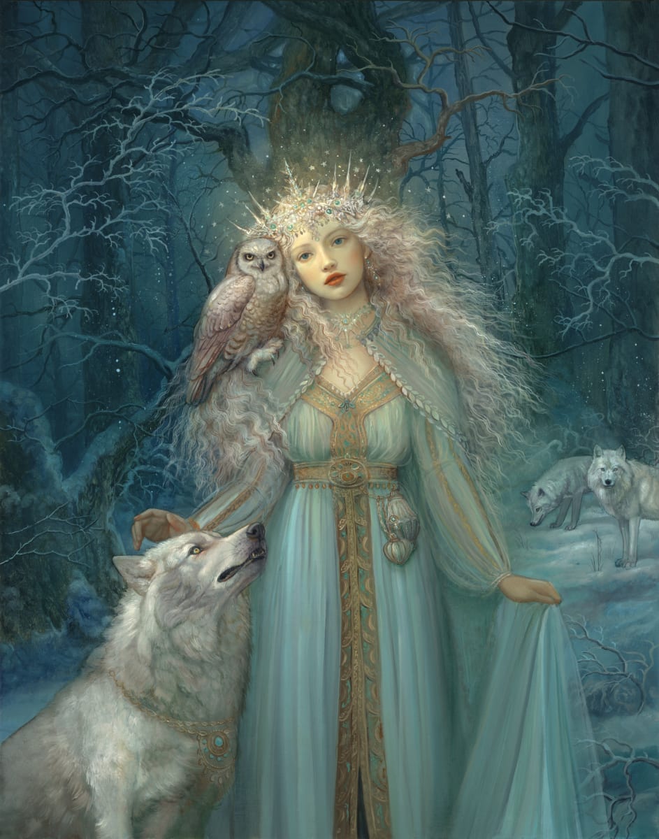 The Snow Queen by Annie Stegg Gerard, Image 1.