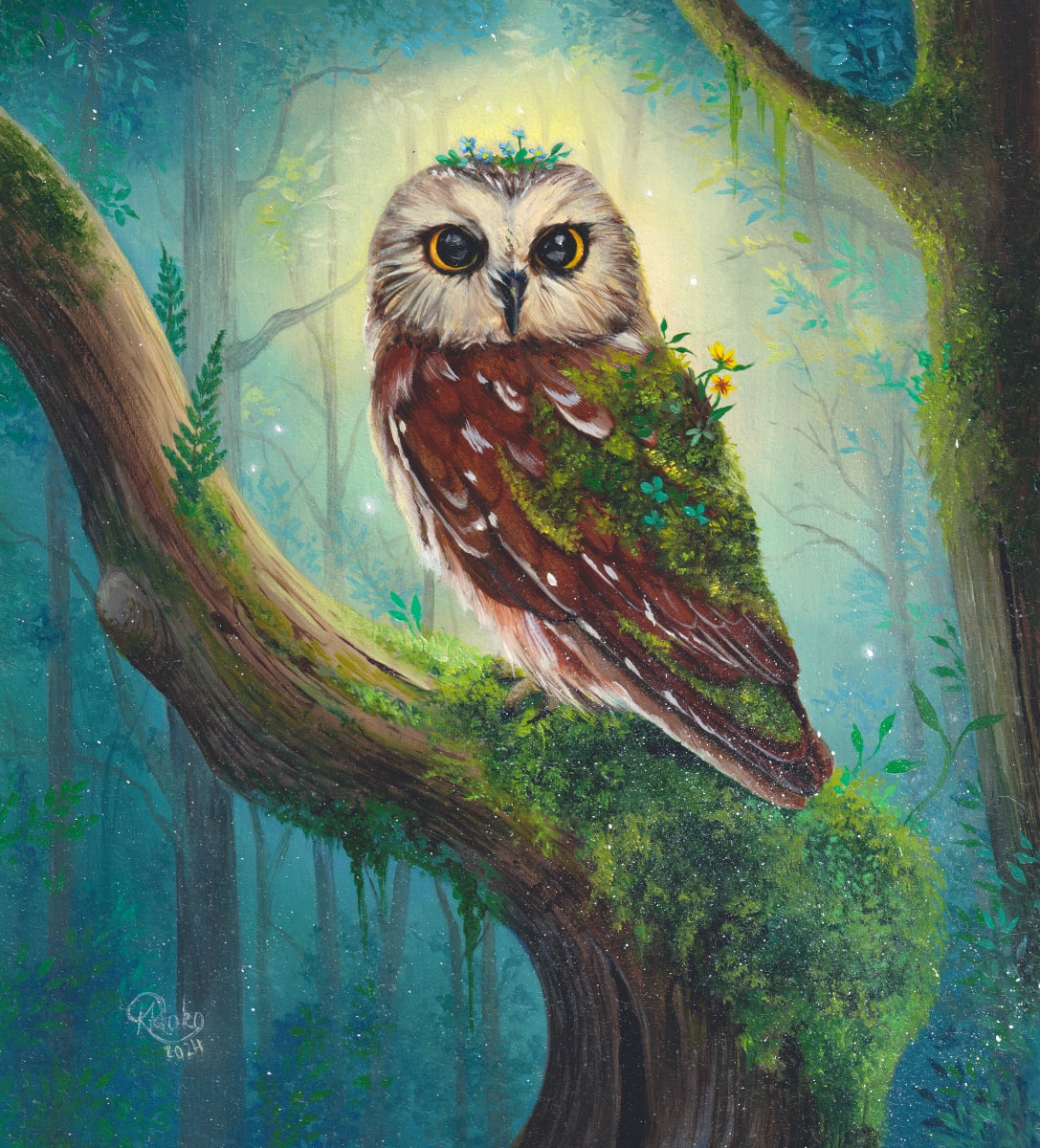 The Forest Guardian by Kseniia Boko 