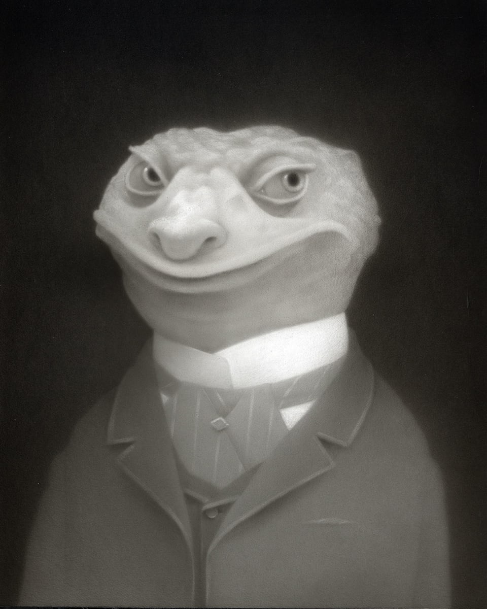 the Gecko King by Travis Louie 