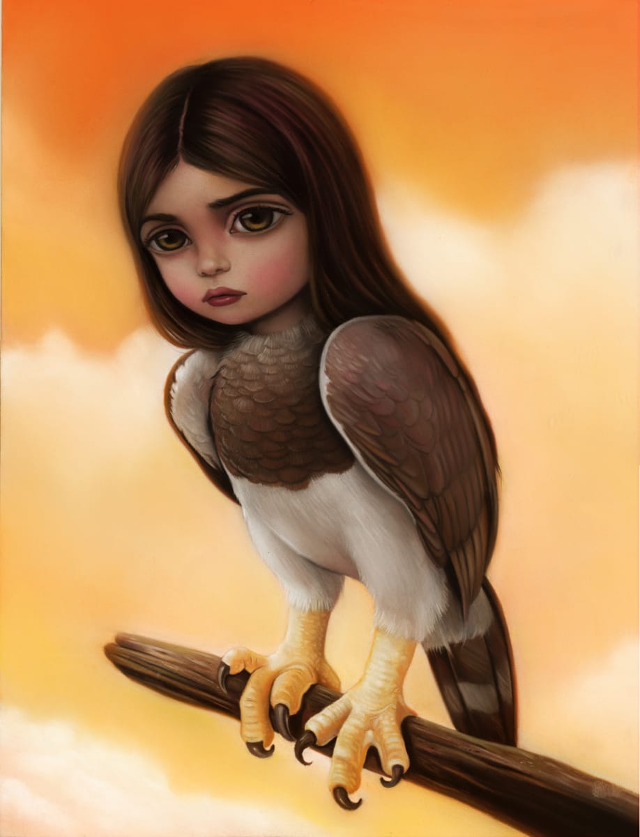 The Lonely Harpy by Raúl Guerra 