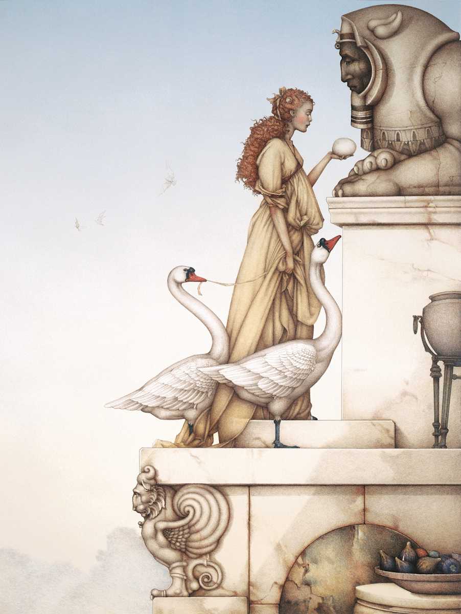 The Riddle by Michael Parkes 