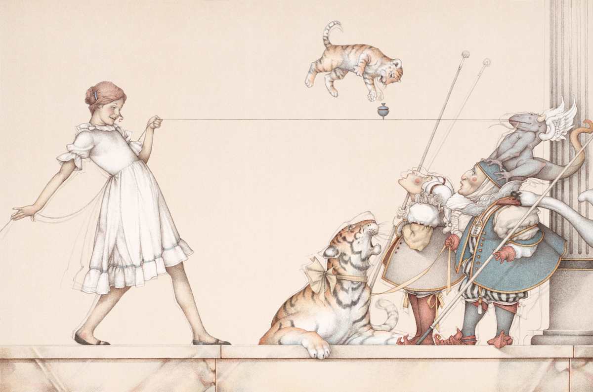 The String (Child’s Play) by Michael Parkes, Image 1.
