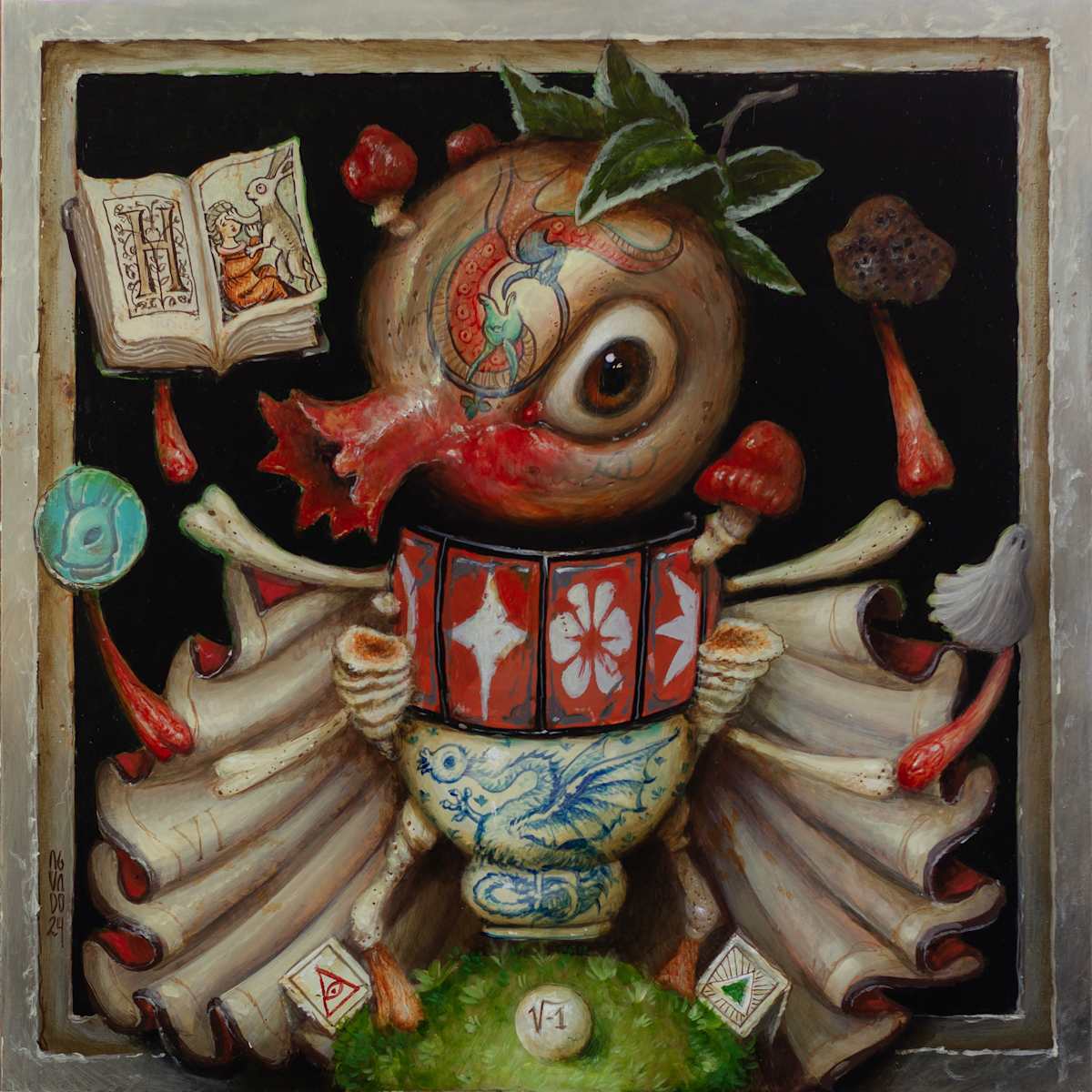 the pomegranate gibberish by Jesús Aguado 