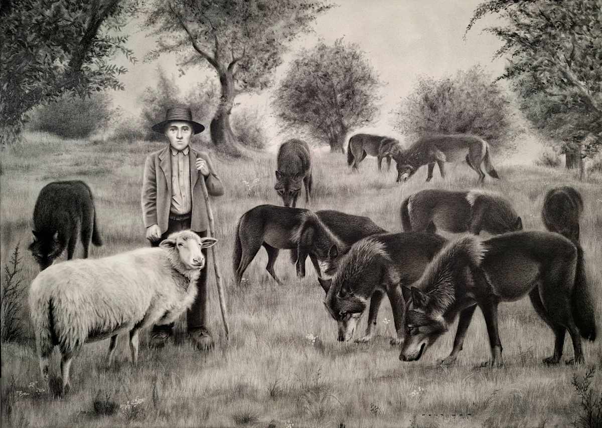 The wolf shepherd by Penrider (Carlos Fdez), Image 1.