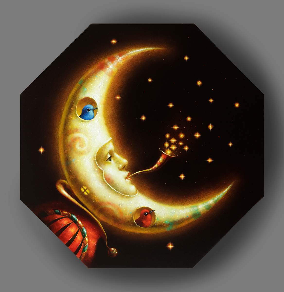 Moon Man by Ronald Compánoca, Image 1.