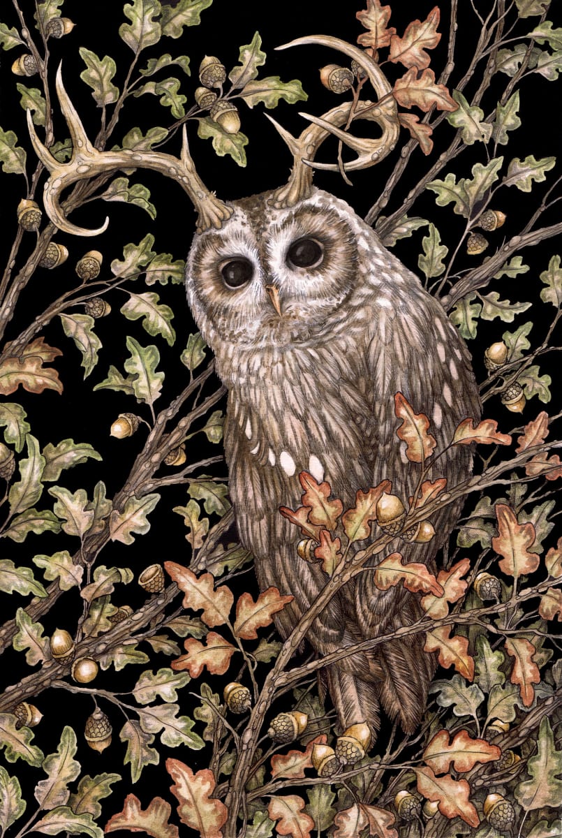 Watcher in the Oak by Adam Oehlers 