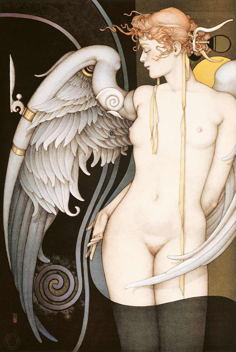 Watching Time by Michael Parkes, Image 1.