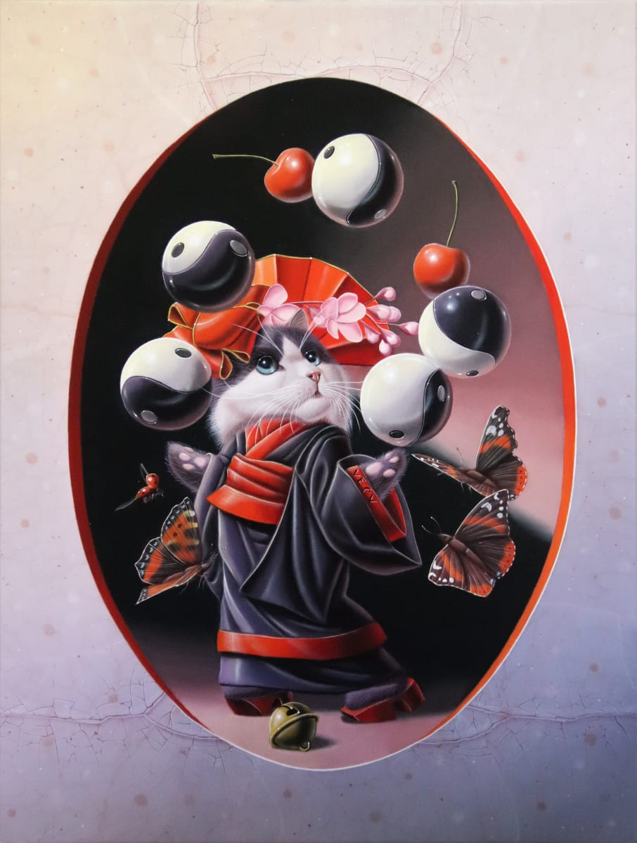 « Yin et yang N°3 » by Valéry VECU-Quitard, Image 1.