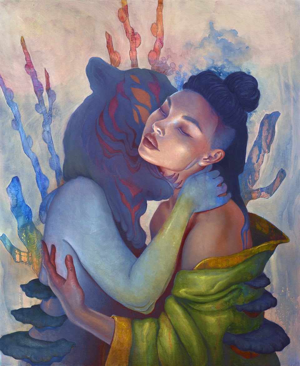 Now open in my eyes a thousand eyes of curiosity by Mandy Tsung 