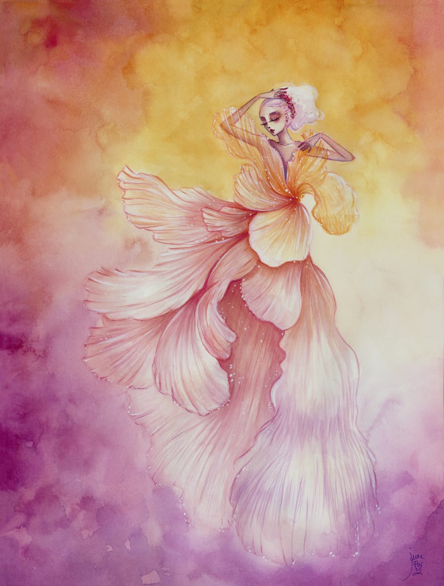 Iris, à quoi rêvent les fleurs? by June Leeloo 