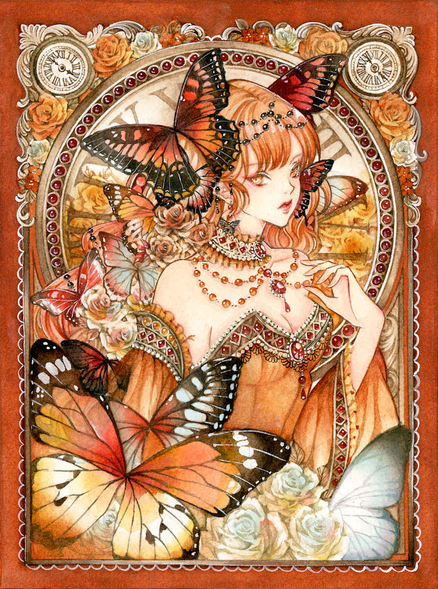 Butterfly Time by Laverinne 