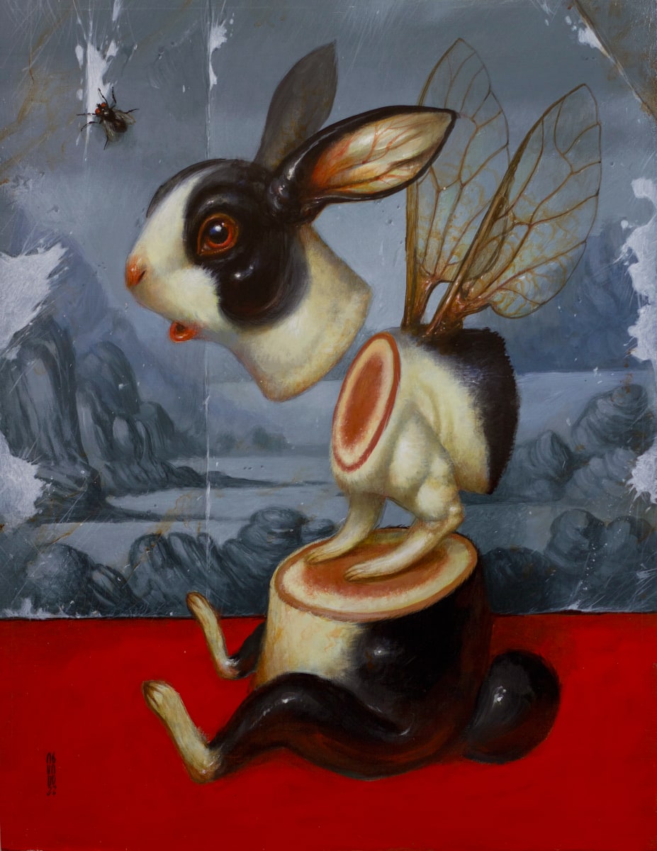 Rabbit in three parts by Jesús Aguado 