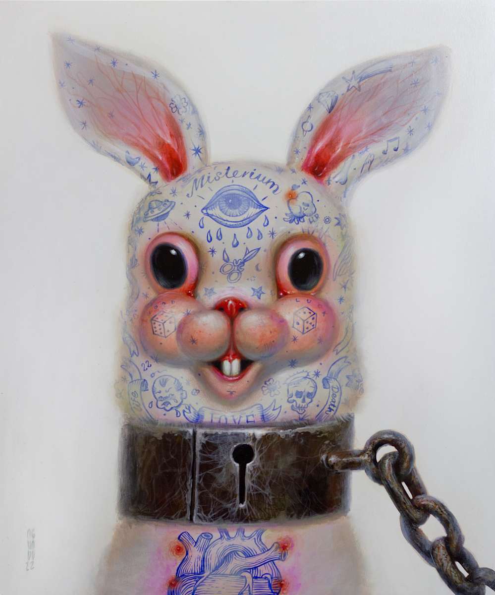 Mystery rabbit by Jesús Aguado, Image 1.