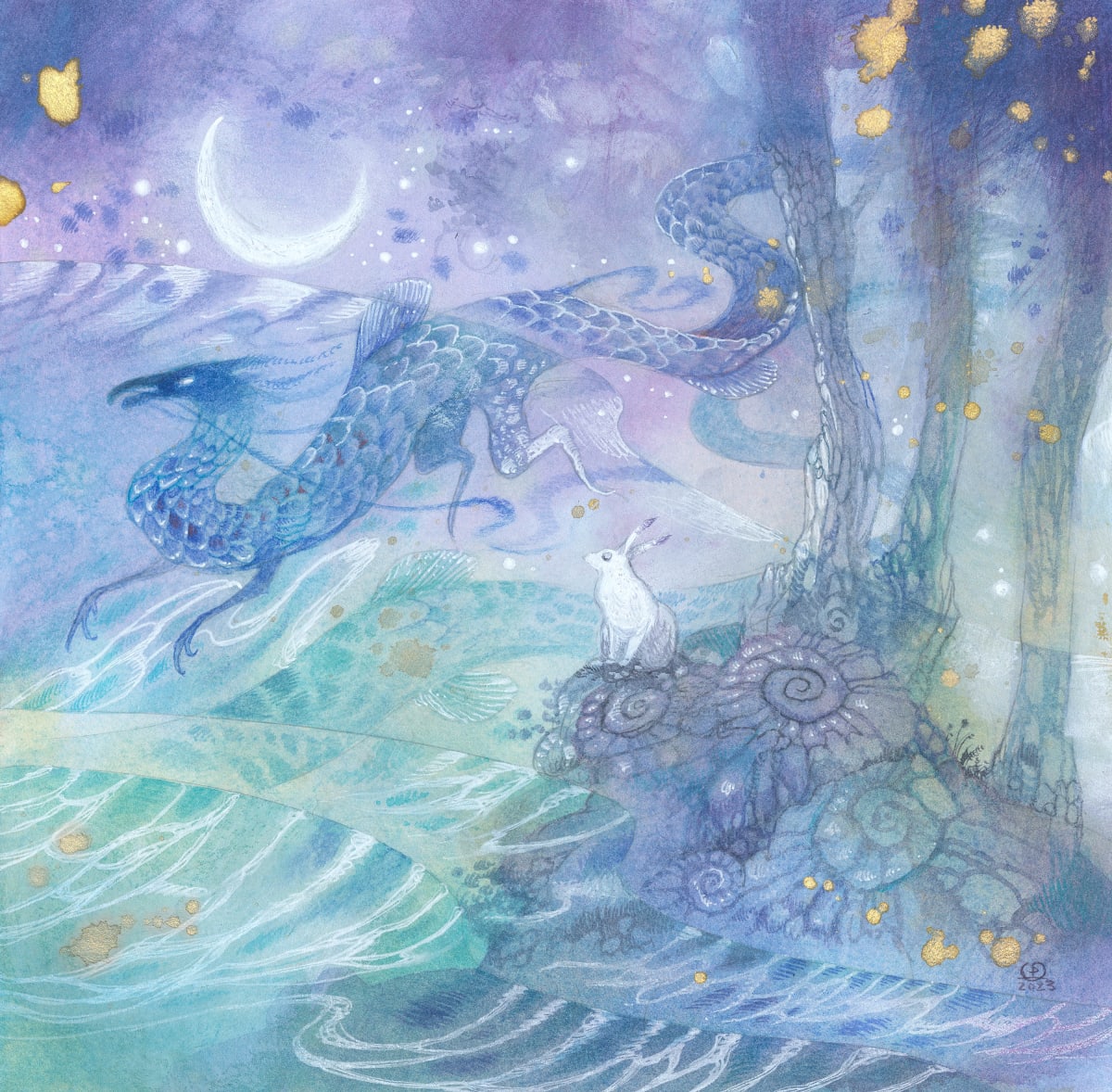 Something in the Night Sky by Stephanie Law, Image 1.