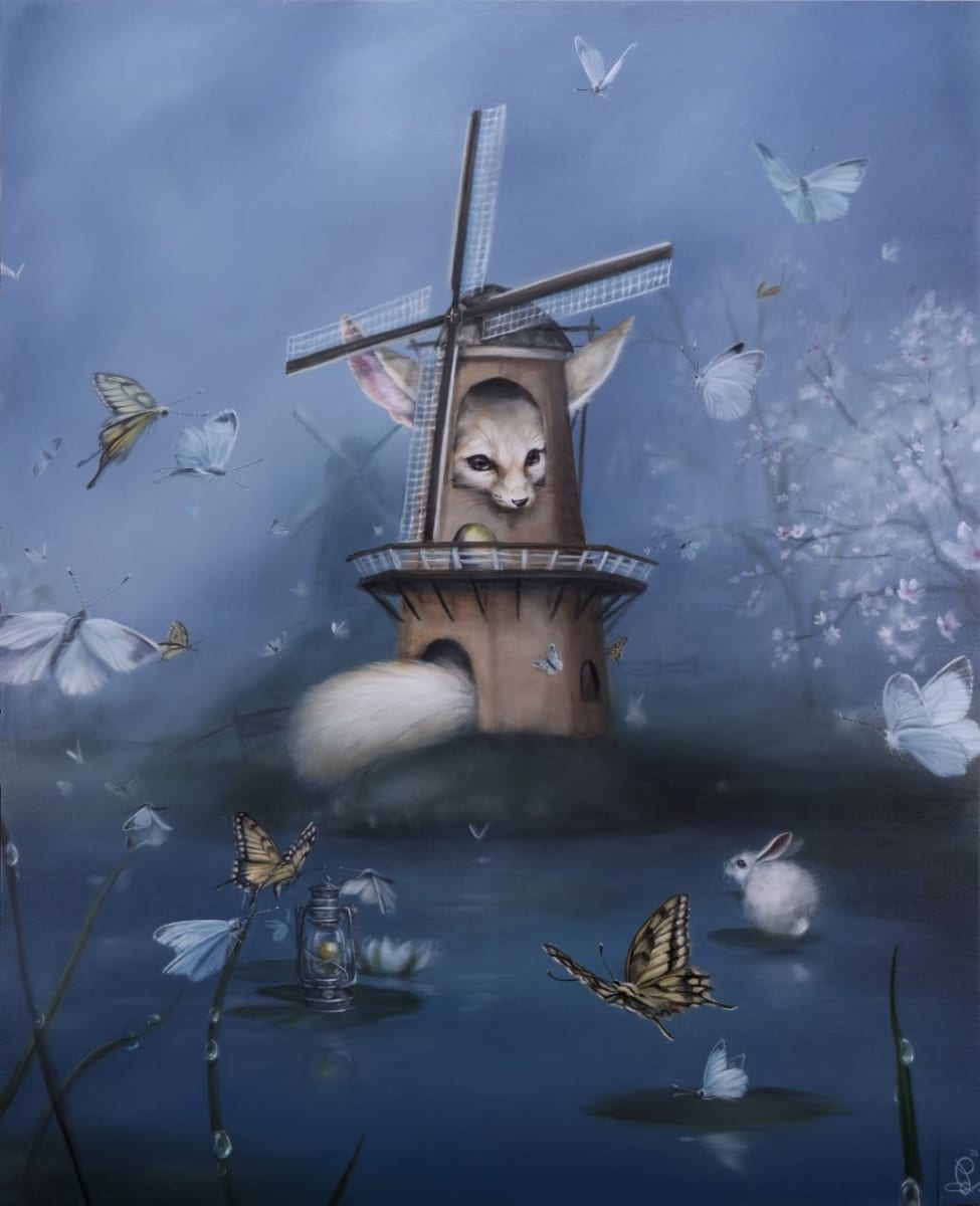 The Windmill by Dewi Plass 