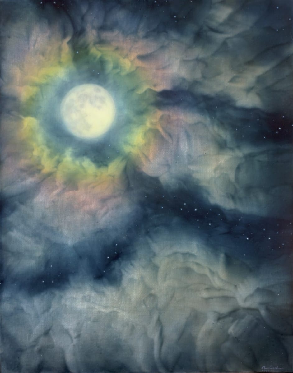 Rainbow and Stone by Brian Sostrom 