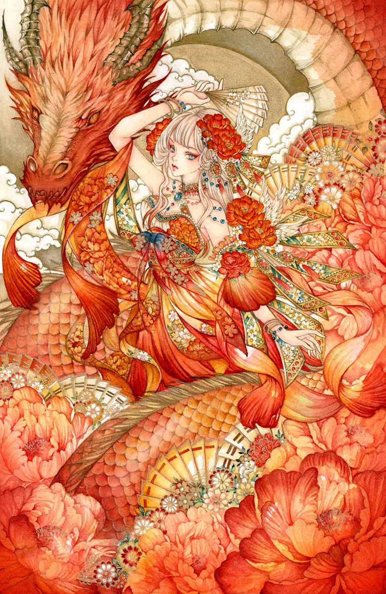 Dragon Dance by Laverinne 