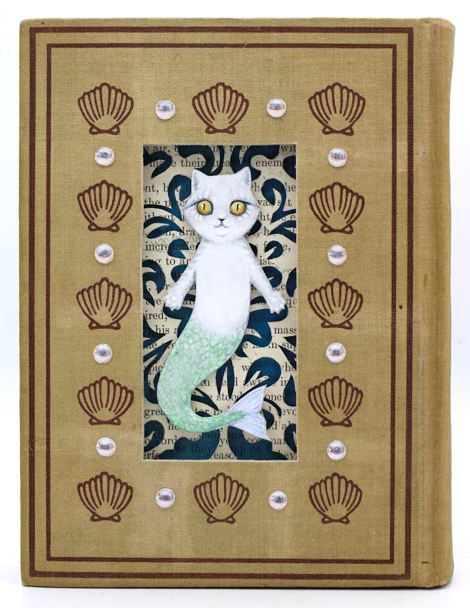 Feline Aquatic by Valerie Savarie 