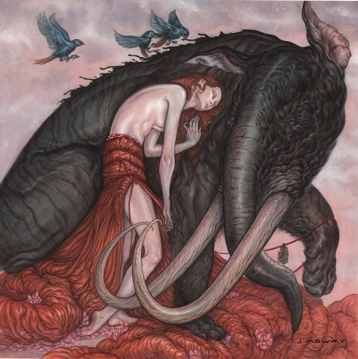 The dress and the living dream eater by Jason Mowry 