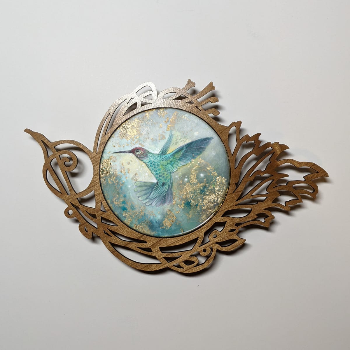 Flock VII - Azure by Stephanie Law 