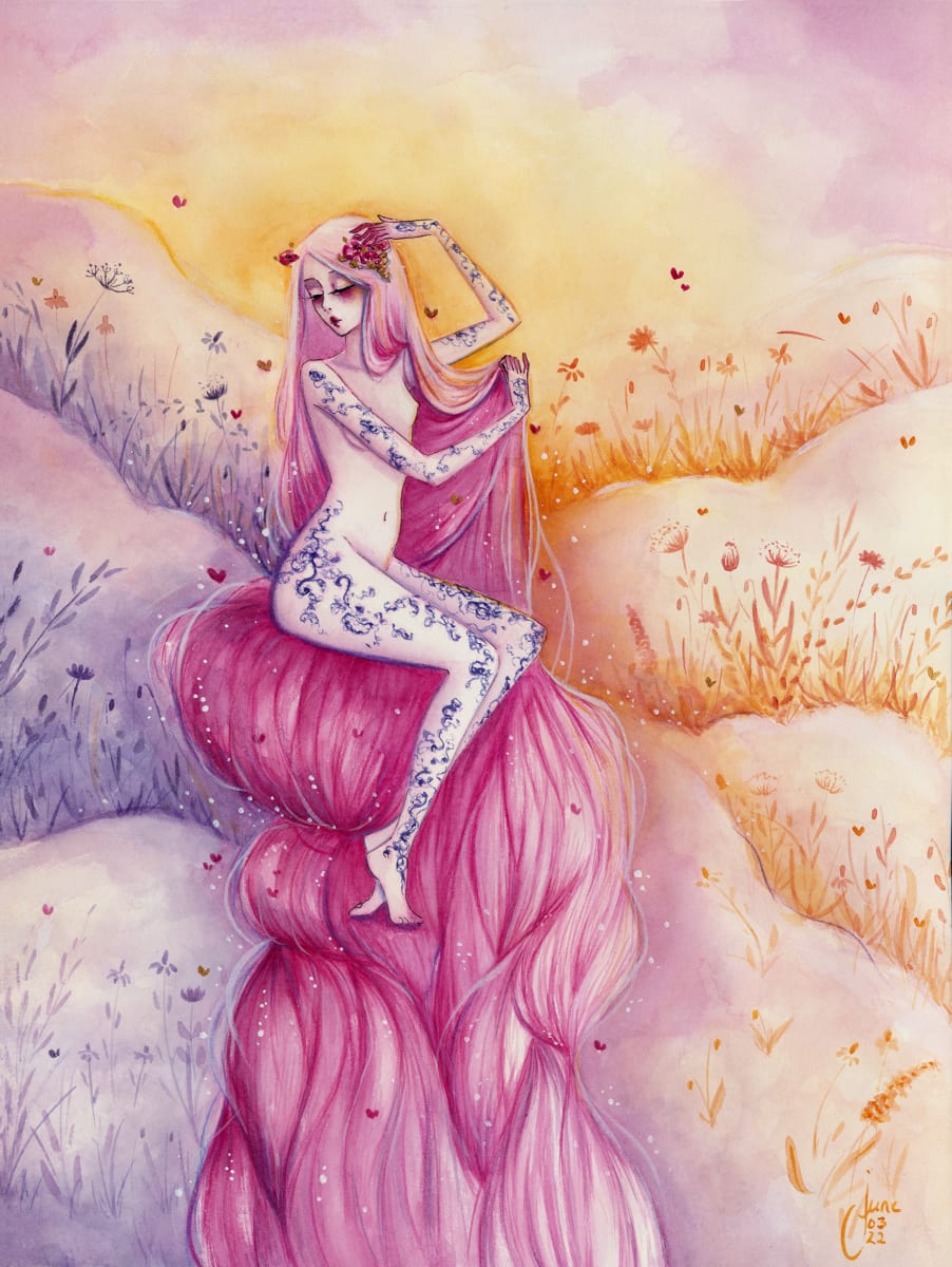 La passeuse d'aube by June Leeloo 