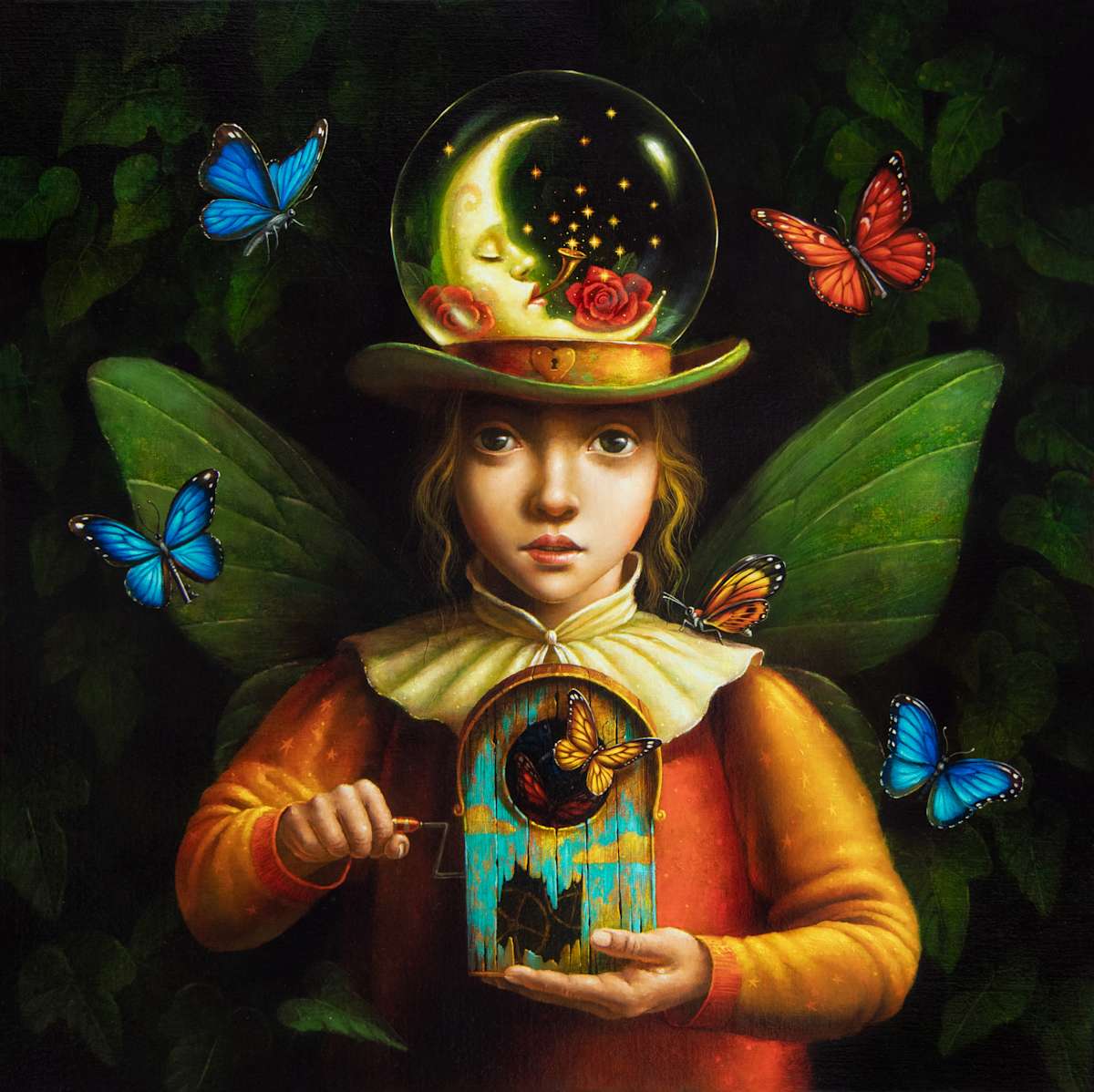 Maker of Butterflies by Ronald Compánoca 