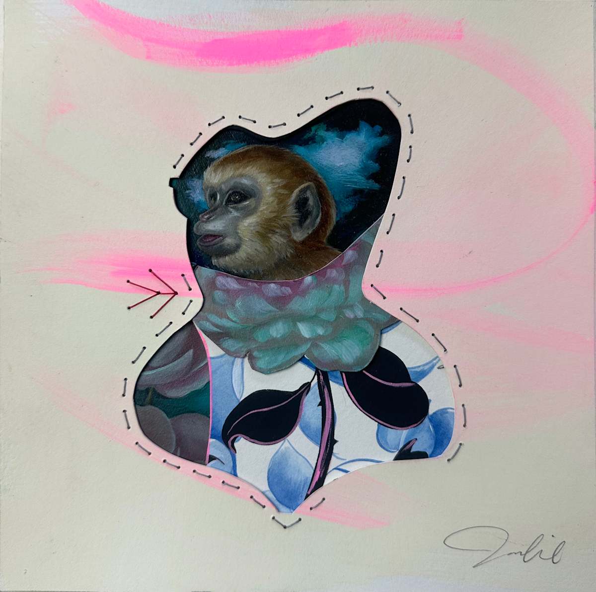 Monkey by Jennybird Alcantara, Image 1.