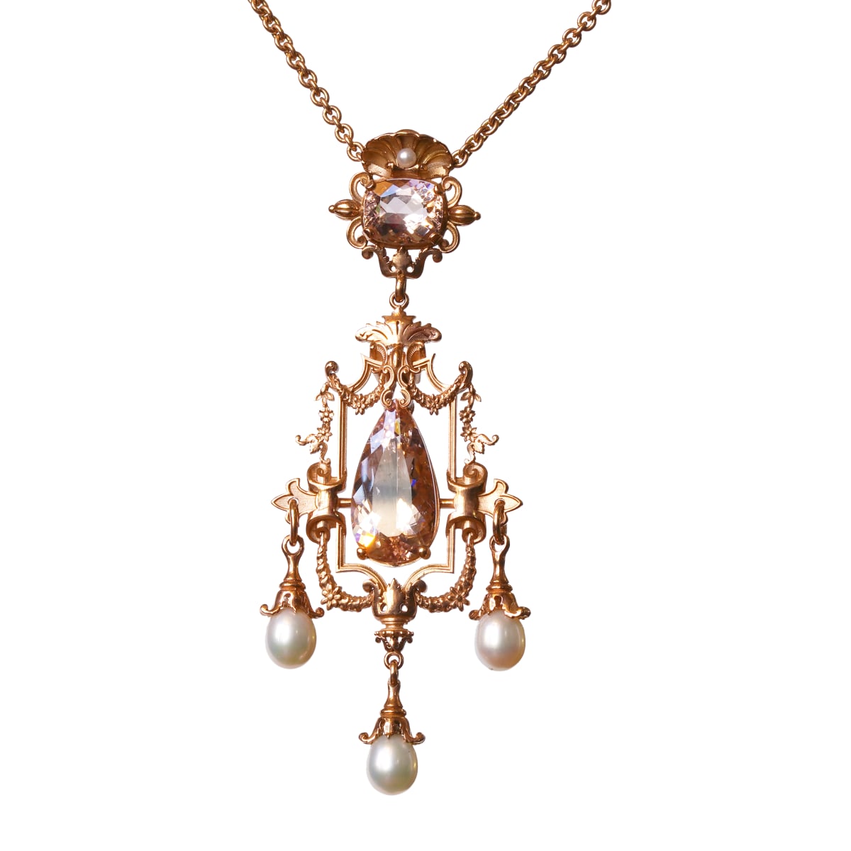 GARDENS OF ARMIDA PENDANT NECKLACE by William Llewellyn Griffiths, Image 1.