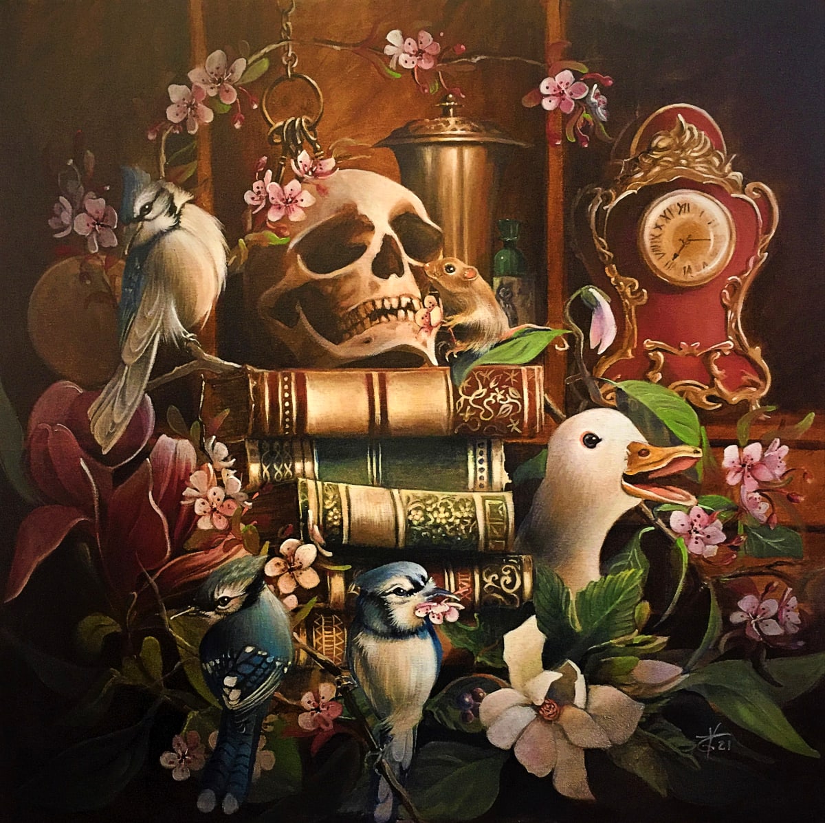 Floral tributes by Zoe Chigi 