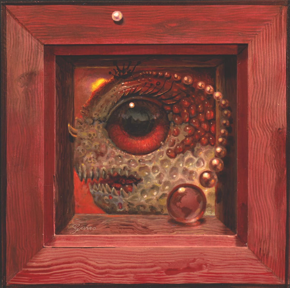 Ghoul with a Pearl Earring by Mark Garro, Image 1.