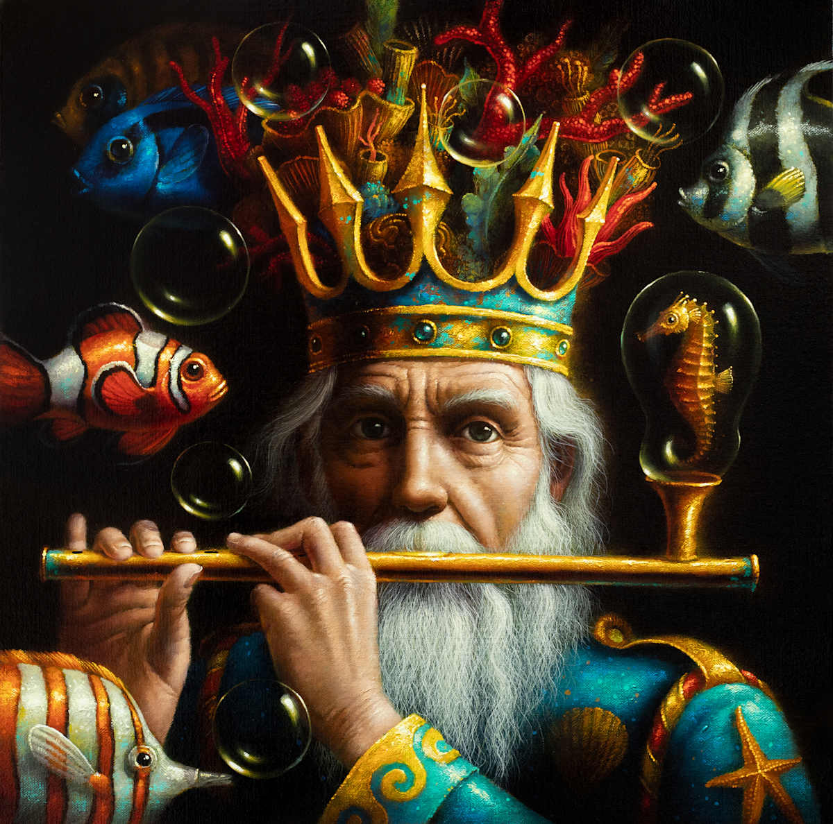 Poseidon’s creations by Ronald Compánoca 