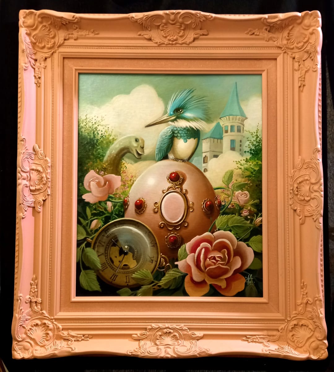 Pretty on pink by Zoe Chigi 