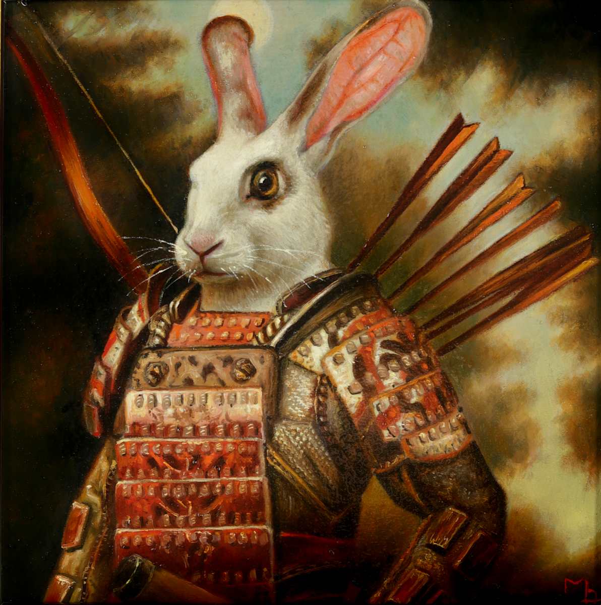 RABBIT SAMURAI by Marc Le Rest, Image 1.