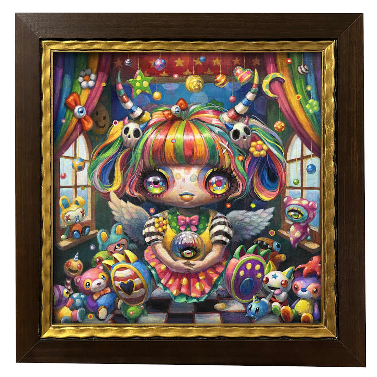 Rainbow Angel by Yoko d'Holbachie 