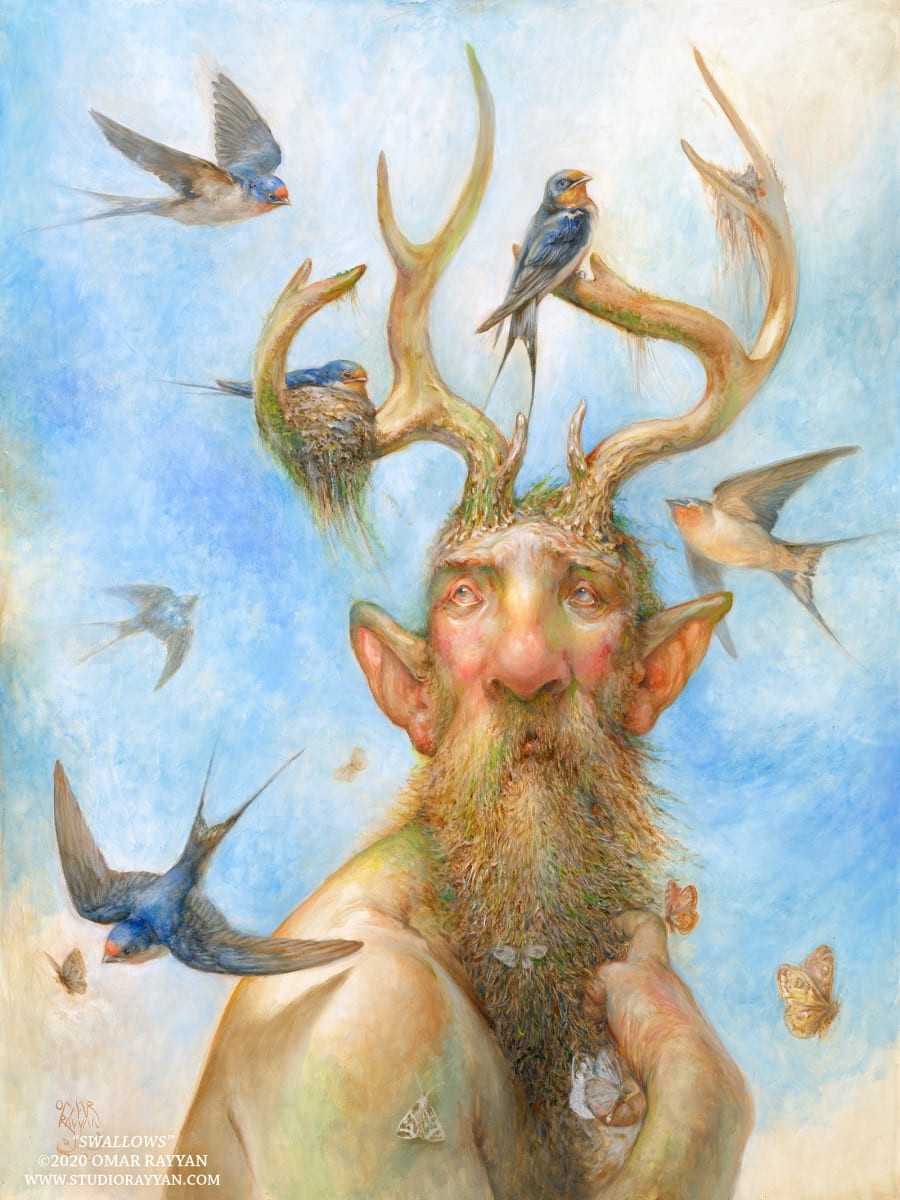 Swallows by Omar Rayyan, Image 2.