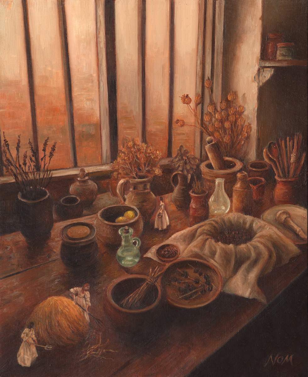 The Gatherers table by Nom Kinnear King, Image 1.