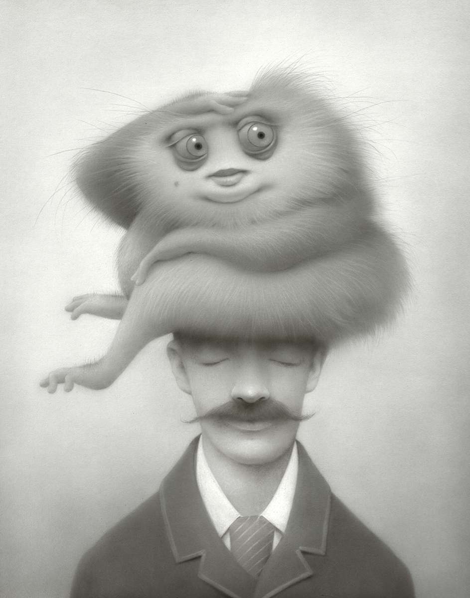 The Fuzzy Hat by Travis Louie, Image 1.