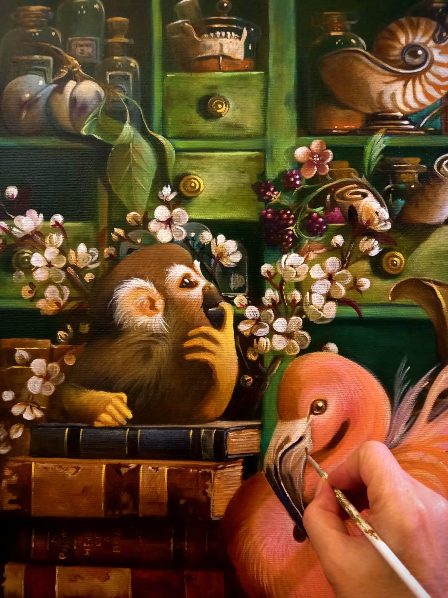 The thinker by Zoe Chigi 