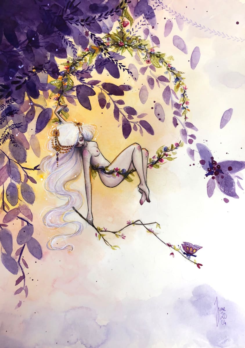 The Hanged Man by June Leeloo 