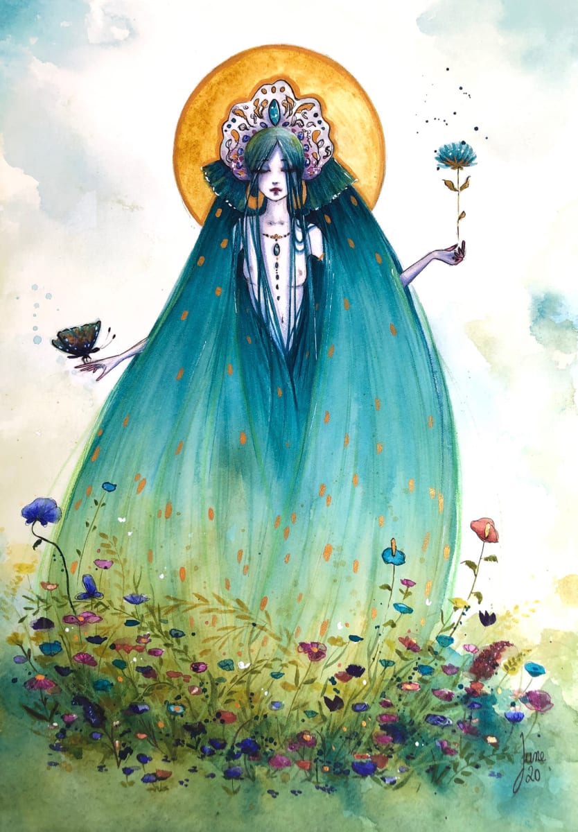 The Hierophant by June Leeloo, Image 2.