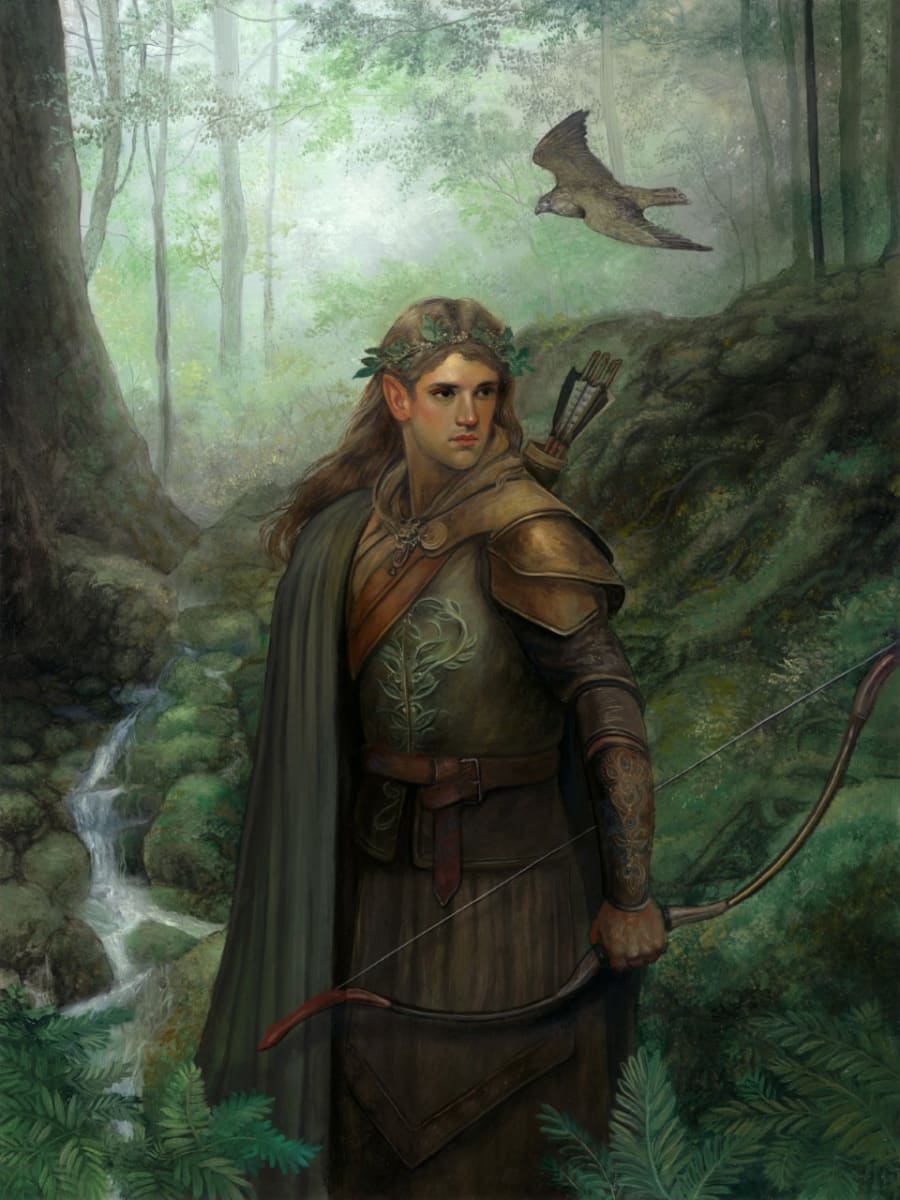 In the Greening Grove by Annie Stegg Gerard, Image 1.