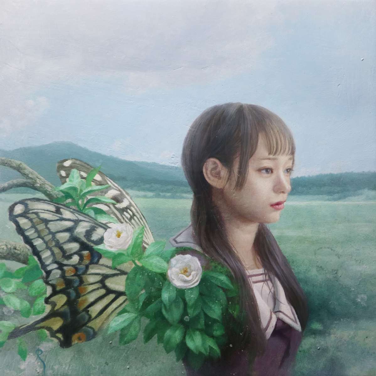 Wish For A Bountiful Harvest (宇迦之御魂神_豊かな稔りの象徴) by Hirabayashi Takahiro, Image 1.