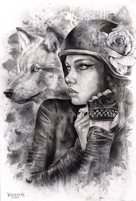 Lone Wolf by Brian Viveros 
