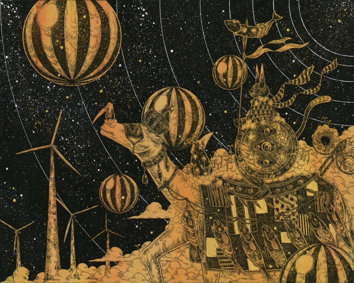 Ukabu (float) by Yusei Abe, Image 1.